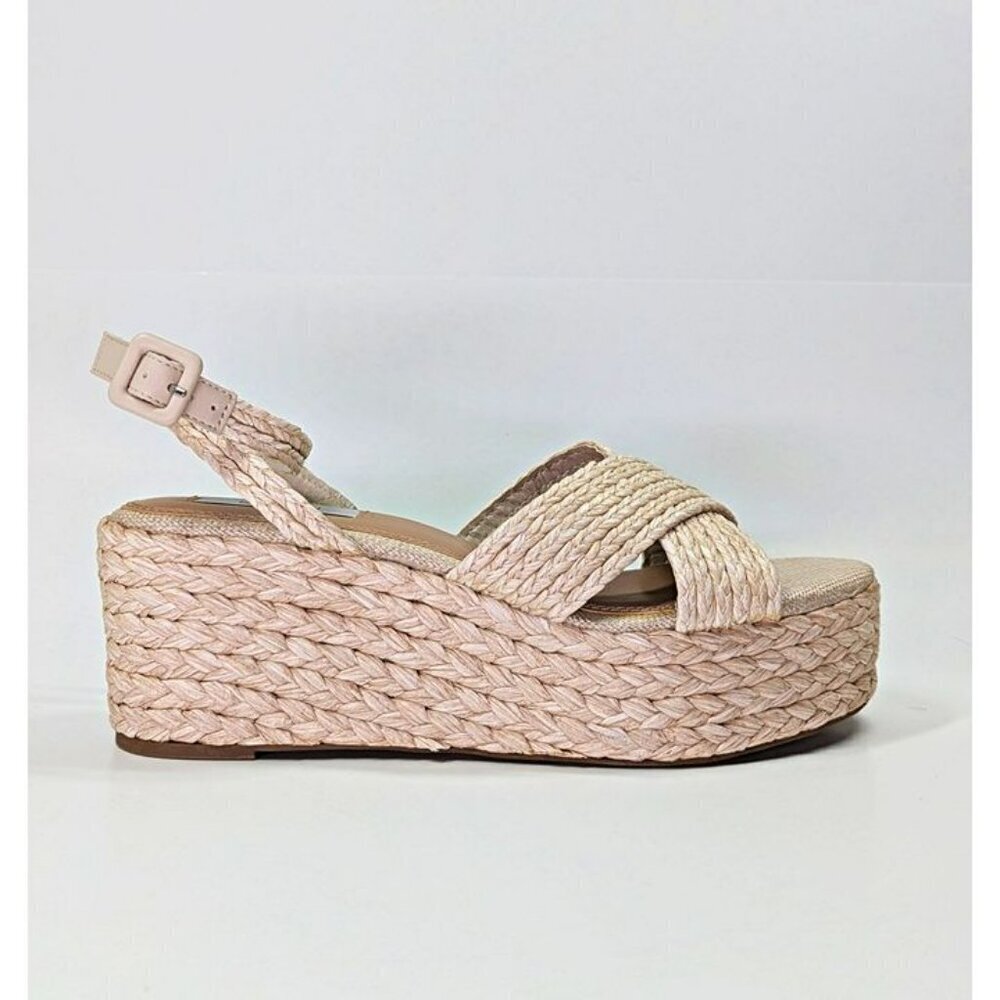 NWOB Steven New York Ramey Espadrille Platform Wedge Sandal Size 10 (MSRP $130) - Picture 2 of 11